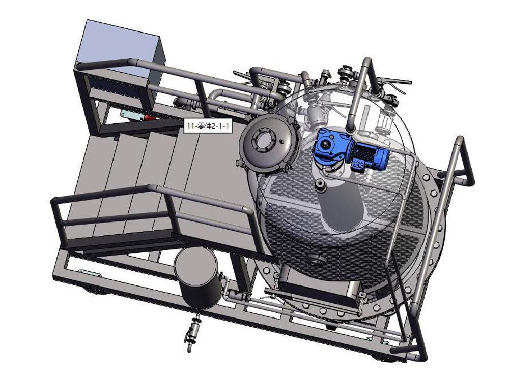Designing a 500L Hop Extraction Tank for Craft Breweries